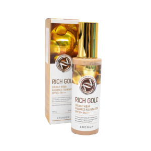 Тональний крем  Enough Rich Gold Double Wear Radiance Foundation SPF50+ PA+++ №23 100 мл