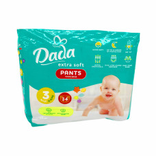 Підгузки-трусики Dada Soft 3 Midi 6-11 кг 34 шт