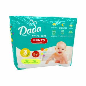 Підгузки-трусики Dada Soft 3 Midi 6-11 кг 34 шт