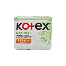 Гігієнічні прокладки Кotex NATURAL нормал 8шт