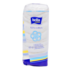 Вата косметична бавовняна Bella  50 г