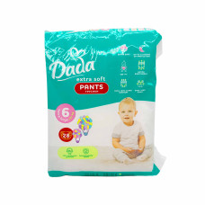 Підгузки-трусики Dada Extra Soft розмір 6 (15+кг) 28 шт