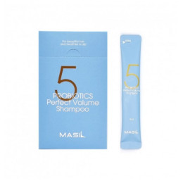 Шампунь з пробіотиками для ідеального обєму волосся Masil 5 probiotics perfect volume 8 мл