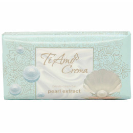 Косметичне мило тверде Ti Amo Crema з екстрактом Перлин 125 г