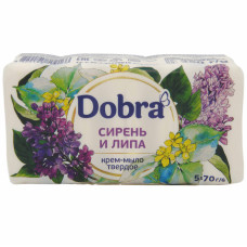 Мило ТМ Dobra Бузок та Липа 5х70 г