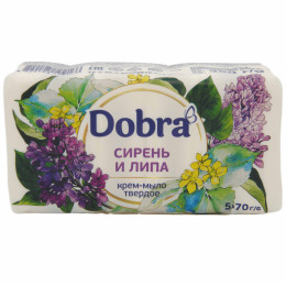 Мило ТМ Dobra Бузок та Липа 5х70 г