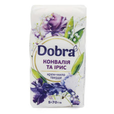 Мило ТМ Dobra Конвалія та Ірис 5х70 г