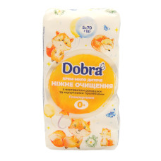 Дитяче мило ТМ Dobra з Ромашкою та Молочним протеїном 5*70