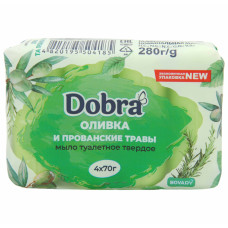 Мило ТМ Dobra Оливка та Прованські трави 4х70 г