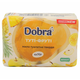 Мило ТМ Dobra Тутті-Фрутті 4х70 г