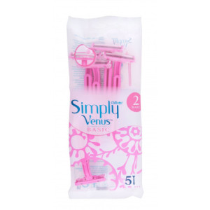 Станки одноразові для гоління Gillete Simply Venus-2 5 шт