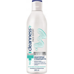CLEANNESS + Гель Міцелярний ОЧИЩУЮЧИЙ, 240 мл