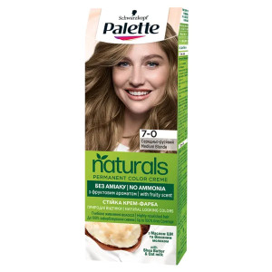 Фарба для волосся Palette Naturals 7-0 Середньо-русявий