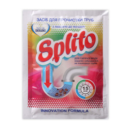 Засіб для труб гаряча вода Splito 70 г