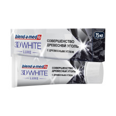 Зубна паста Blend-a-med 3D White Деревне Вугілля 75 мл