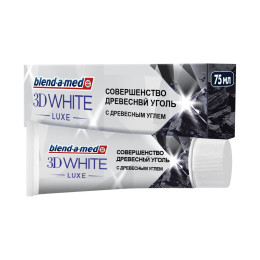 Зубна паста Blend-a-med 3D White Деревне Вугілля 75 мл