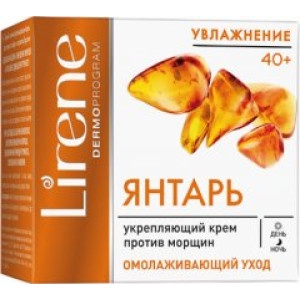 LIRENE крем Зміцнюючий 40+ БУРШТИН 50мл