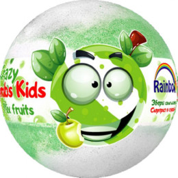 Бомба для ванн Сrazy Bombs Kids Зелена 100 г