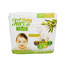 BABY TURCO підгузники junior 5 (12-25кг) 24шт