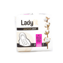 LADYFIT прокладки Соtton Long 6кр.7шт