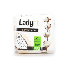 LADYFIT прокладки Соtton Normal 5кр.8шт