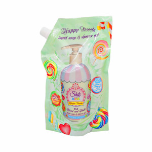 ШИК KIDS дойпак мило HAPPY SWEETS  500 мл