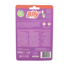 Твердий туалетний блок BILY ЛІЛІЯ 3*50г