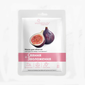 Маска для обличчя Via Beauty з Інжиром  та Вітаміном С 30 гр