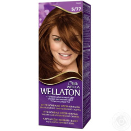 Крем-фарба для волосся WELLATON 5/77 Какао