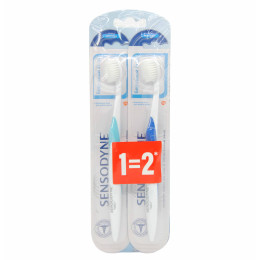 Зубна щітка SENSODYNE мяка 1+1 Дбайливий догляд