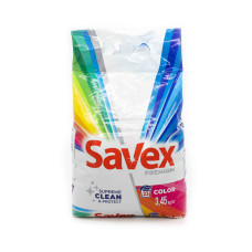 Пральний порошок автомат Savex Premium автомат 2in1 COLOR 3.45кг