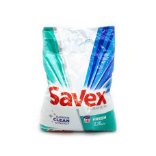 Пральний порошок автомат Savex Premium автомат 2in1 FRESH 2.25кг