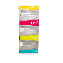 Kandil Glass Набір Склянок 3шт 135мл Tumbler 501