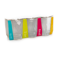 Kandil Glass Набір Склянок 3шт 135мл Tumbler 501