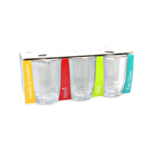 Kandil Glass Набір Склянок 6шт 140мл Habiba Tumbler