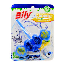 Твердий туалетний блок BILY Blue Water ЛИМОН 1*50г