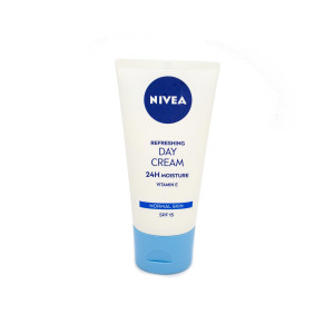 Крем освіжаючий NIVEA SPF 15 ІНТЕНСИВНЕ ЗВОЛОЖЕННЯ 50мл-Фото-1