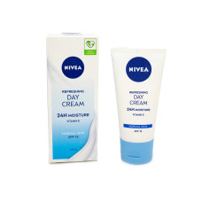 Крем освіжаючий NIVEA SPF 15 ІНТЕНСИВНЕ ЗВОЛОЖЕННЯ 50мл