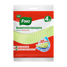 Серв вологопоглинаючі FINO 4шт (15,5*15,5см)