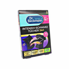Серветки 2в1 для відновлення чорного кольору i тканин Dr.Beckmann 6 шт